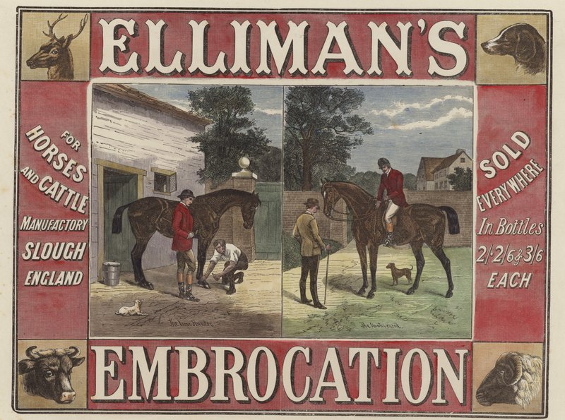 Ellimans Embrocation af English School