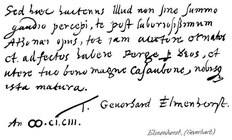 Elmenhorst, (Geverhart) af English School
