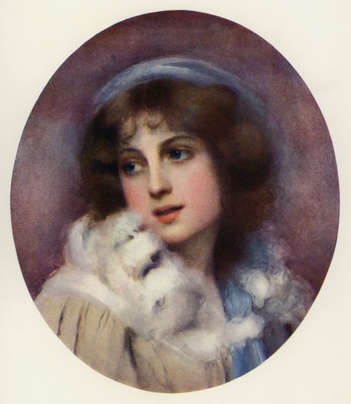 Elsie (farve litho) af English School