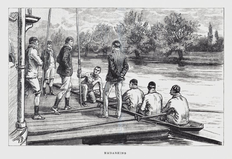 Indskibning (gravering) af English School