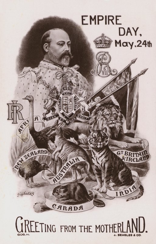 Empire Day, 24. maj (litho) af English School