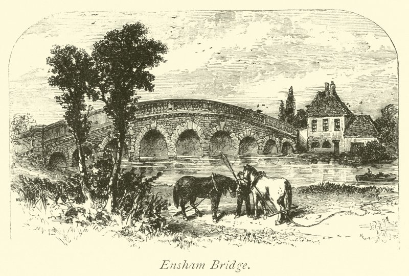 Ensham Bridge af English School