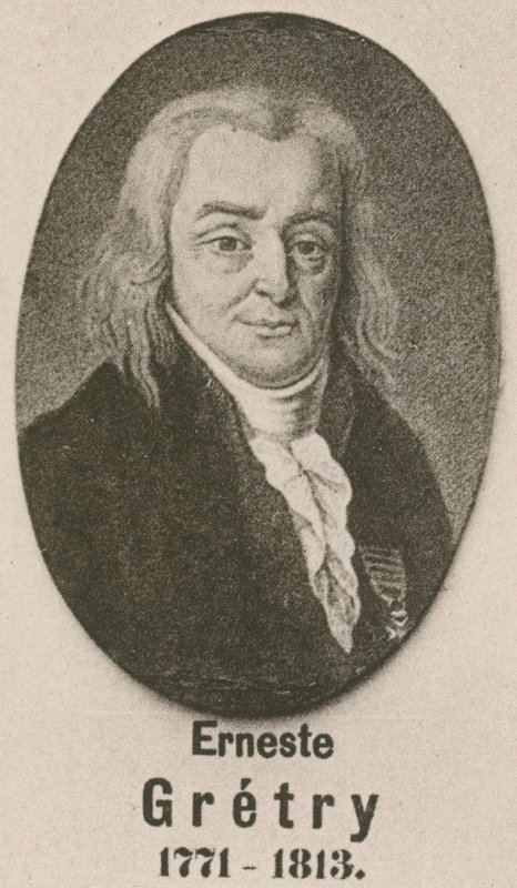 Erneste Gretry (gravering) af English School