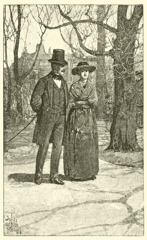 Esther og Harold Transome (gravering) af English School