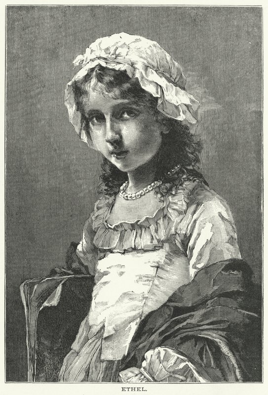 Ethel (gravering) af English School