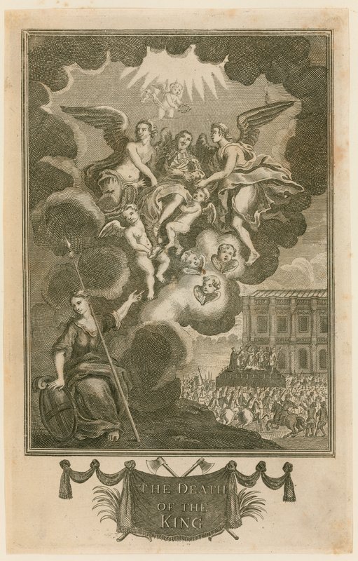 Henrettelse af kong Charles I i Whitehall af English School