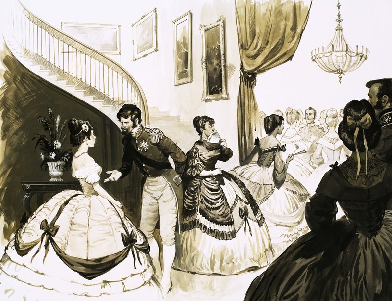 Modefadser: The Colossal Crinoline af English School