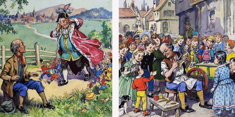 Eventyr scener af English School
