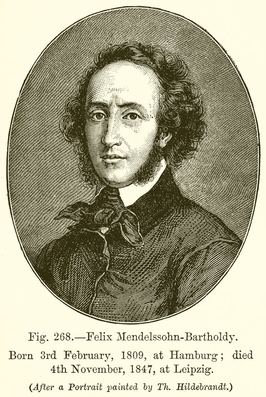 Felix Mendelssohn Bartholdy af English School