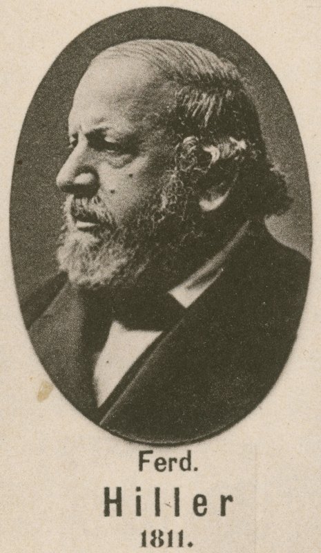 Ferdinand Hiller (dybtryk) af English School