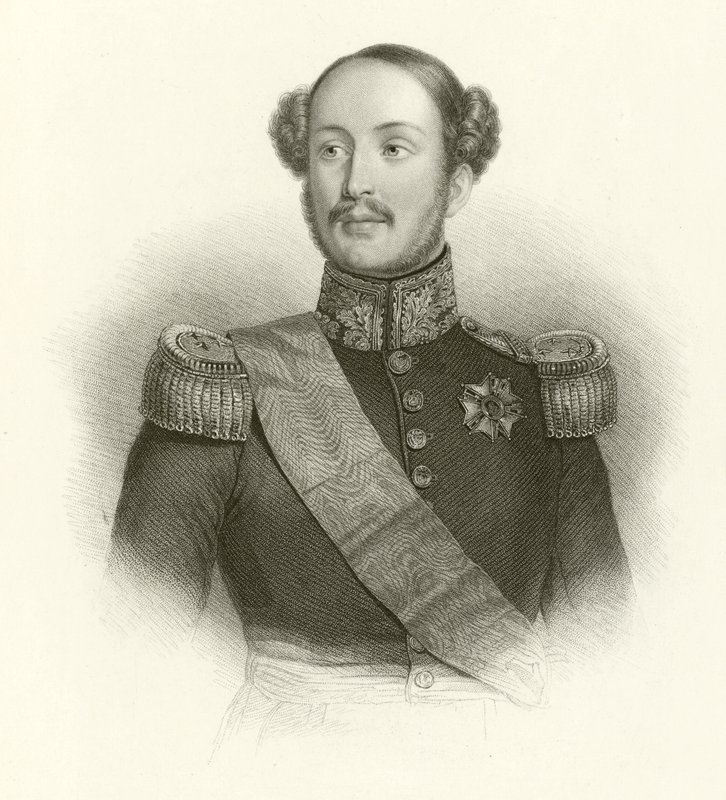 Ferdinand Philippe, hertug af Orleans af English School