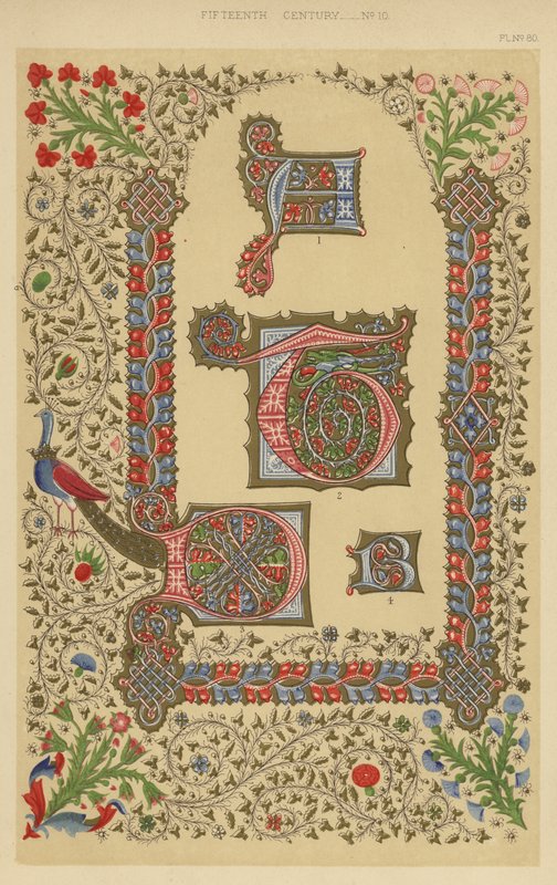 Femtende århundrede (chromolitho) af English School