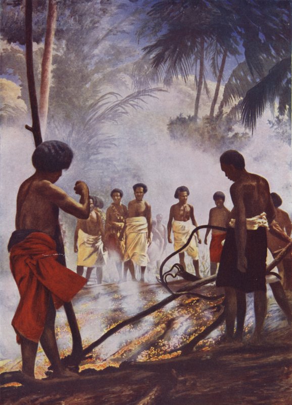 Ildvandring i Fiji af English School