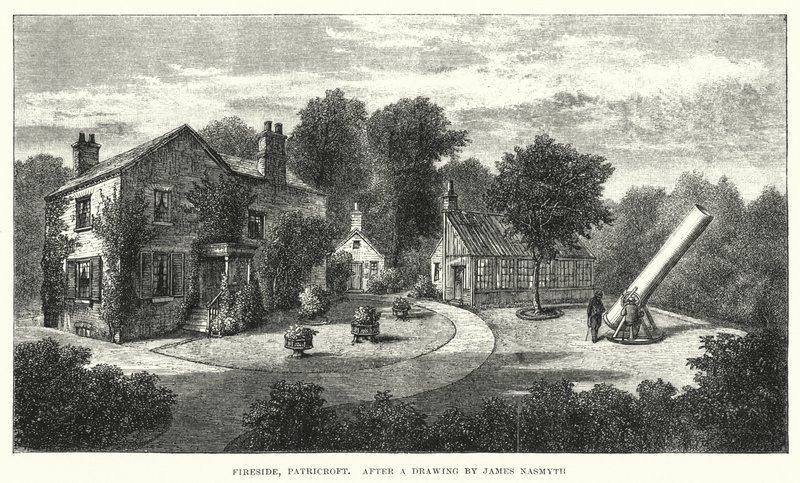 Fireside, Patricroft (gravering) af English School