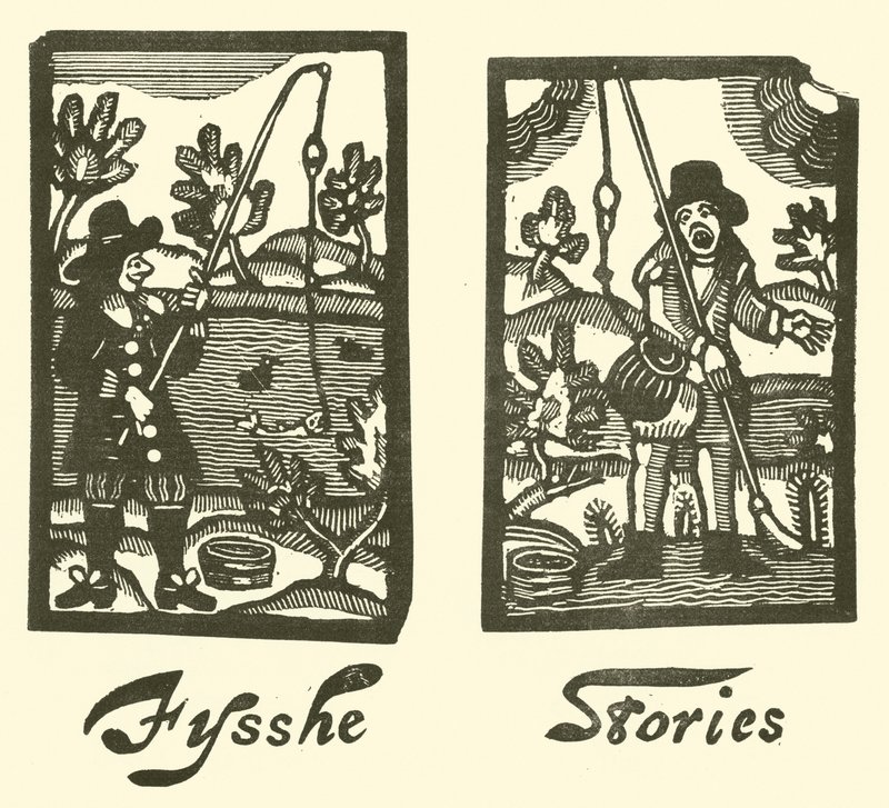 Fiskehistorier (træsnit) af English School
