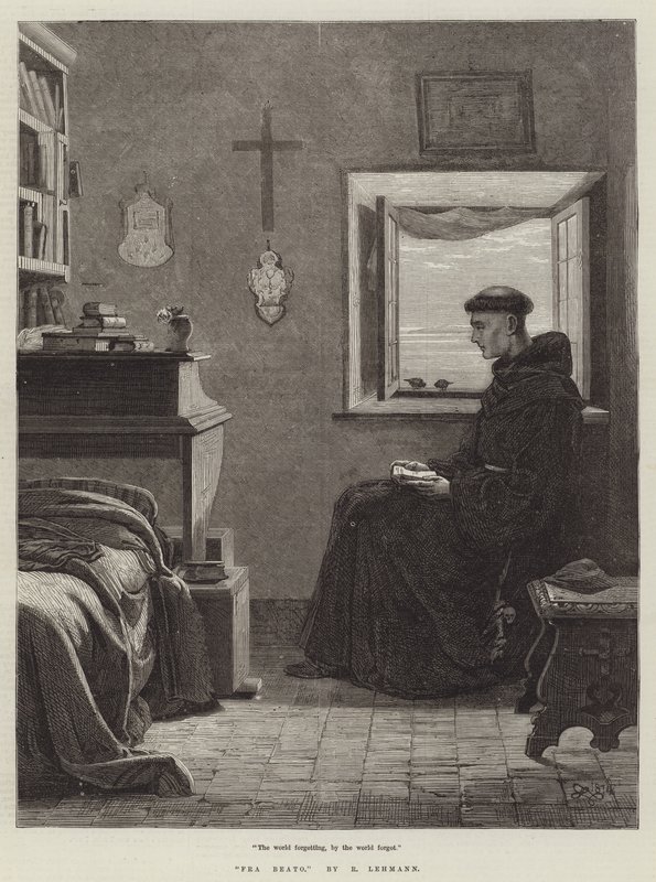 Fra Beato (gravering) af English School
