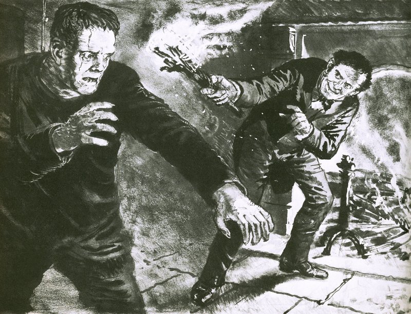 Frankenstein af English School