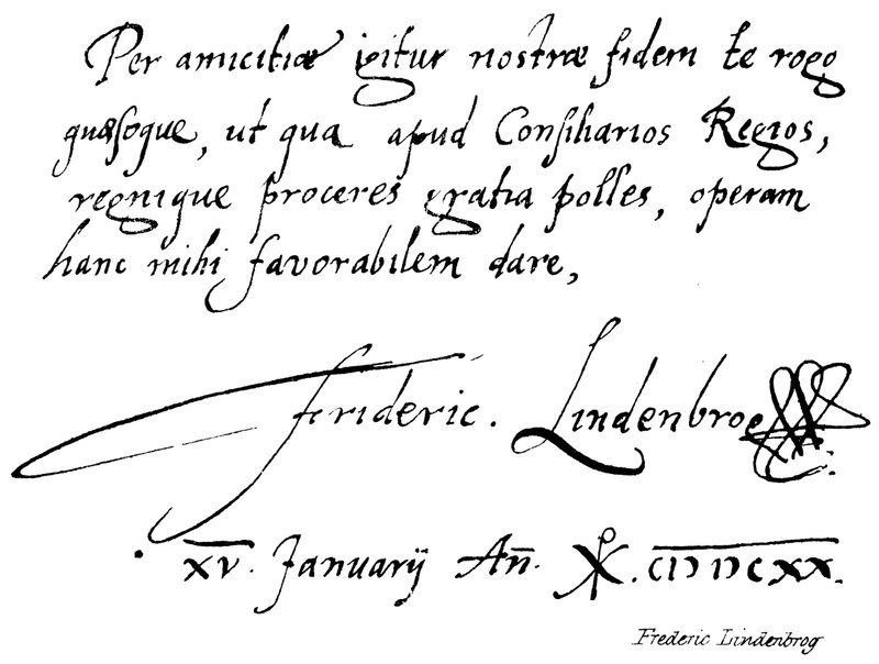 Frederic Lindenbrog af English School