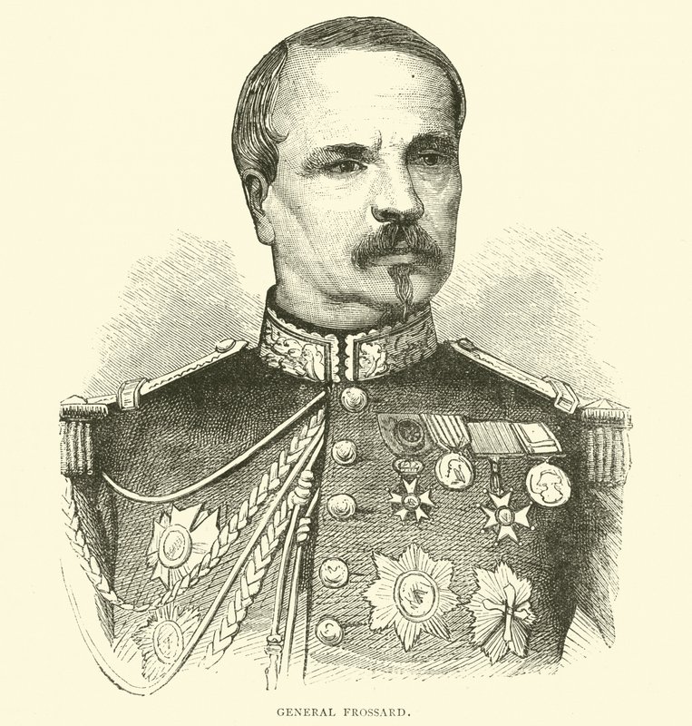 General Frossard, 1870 af English School