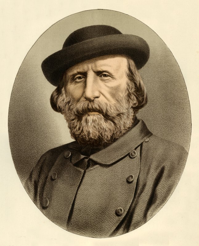 General Garibaldi af English School