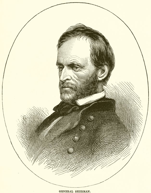 General Sherman af English School