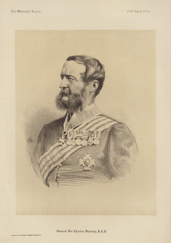 General Sir Charles Staveley af English School