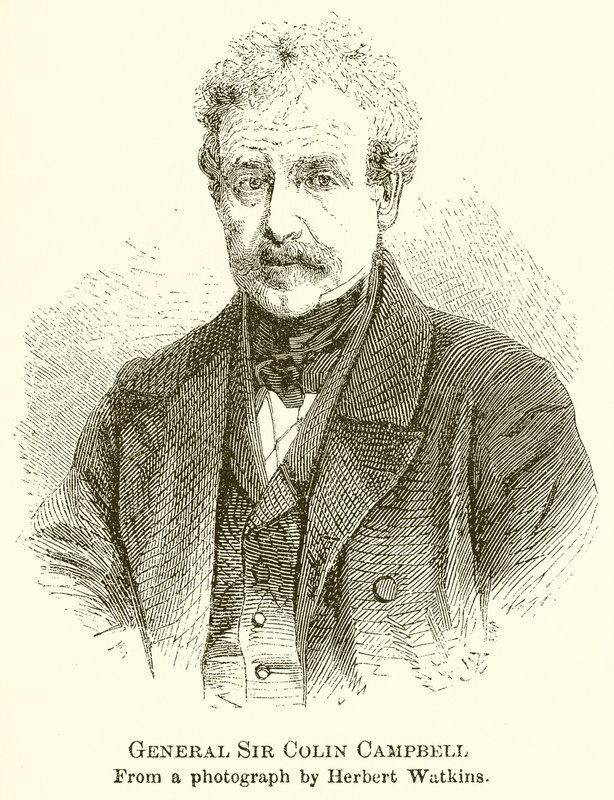General Sir Colin Campbell af English School