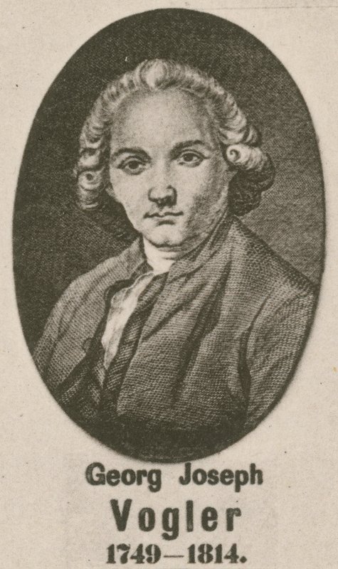 Georg Joseph Vogler (gravering) af English School