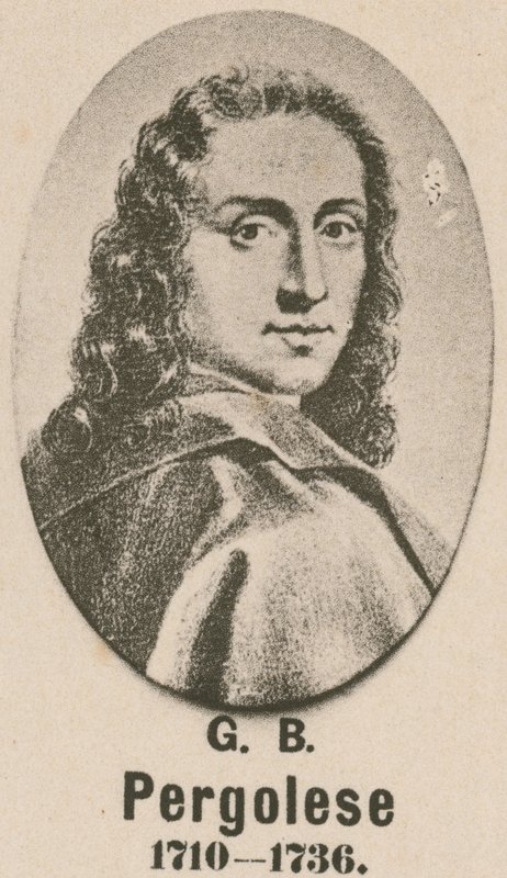 Giovanni Battista Pergolesi (dybtryk) af English School