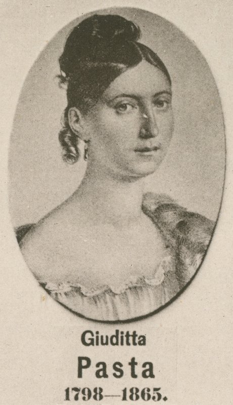 Giuditta Pasta (dybtryk) af English School