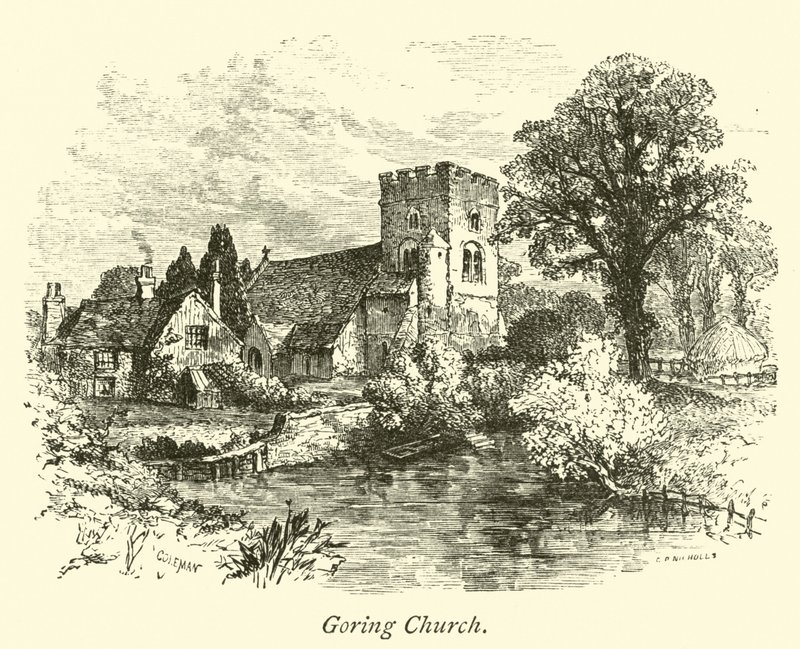 Goring Kirke af English School