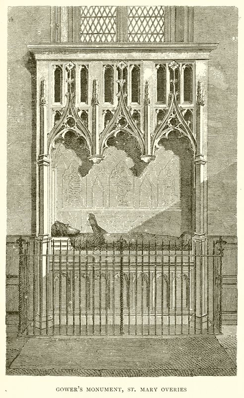 Gowers Monument, St. Mary Overies af English School