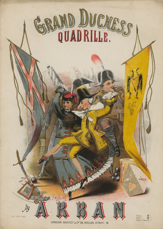 Storhertuginde Quadrille af English School