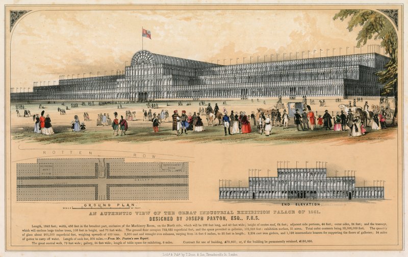 Store Udstilling, 1851 af English School
