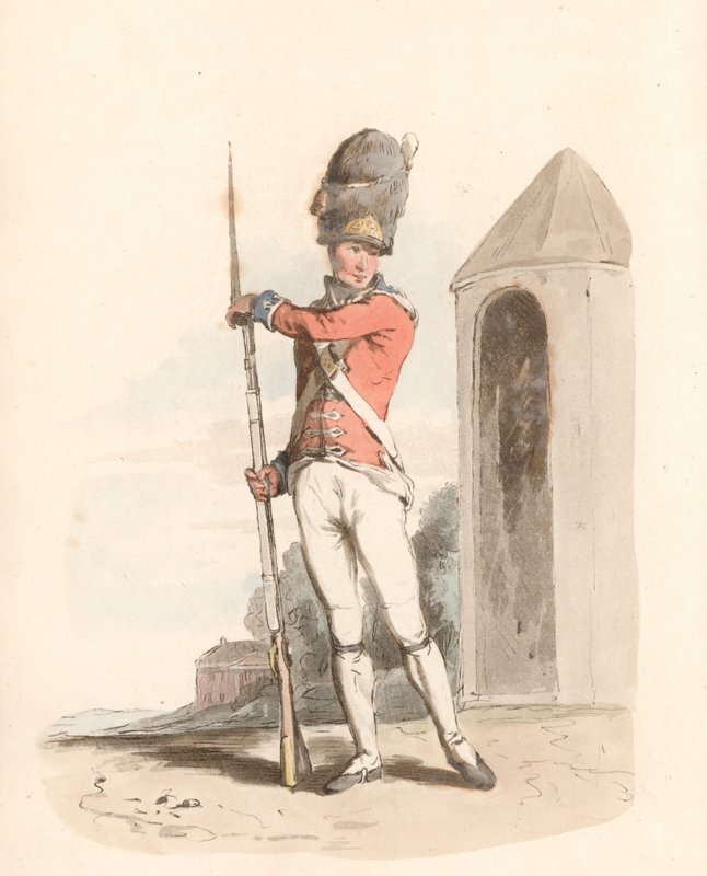 Grenader af 1. Garderegiment af English School