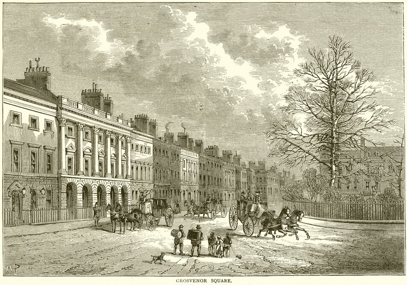 Grosvenor Square af English School