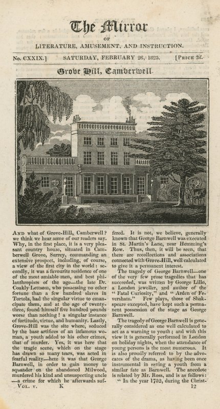 Grove Hill i Camberwell af English School