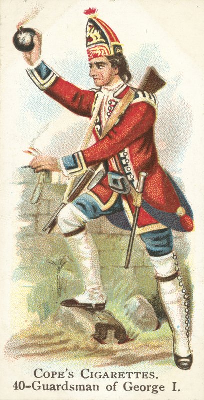 Guardsman, King George III (chromolitho) af English School