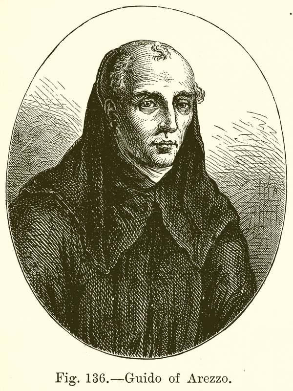 Guido af Arezzo af English School