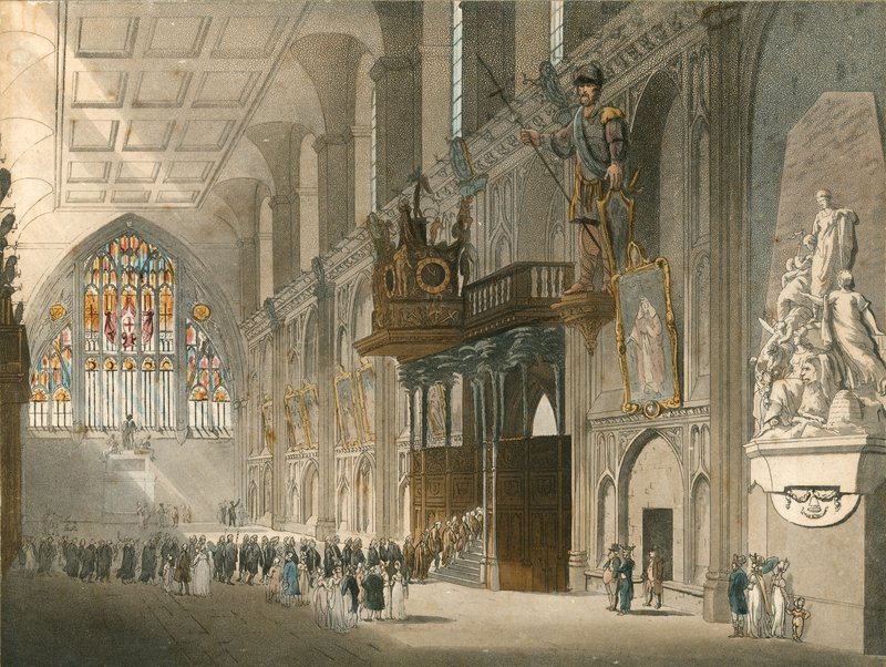 Guildhall, London af English School
