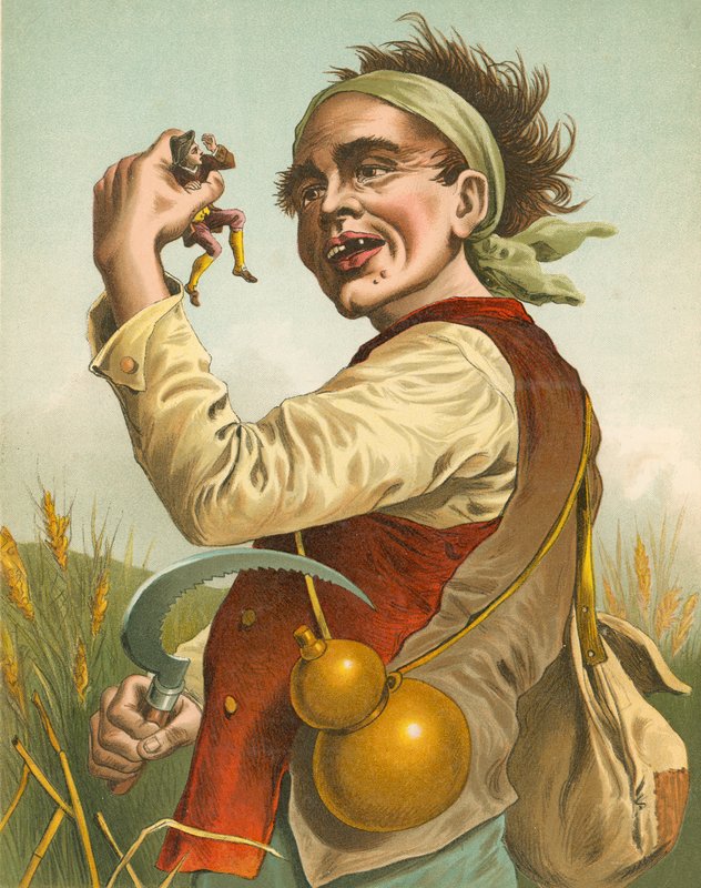 Gulliver i Brobdingnag af English School