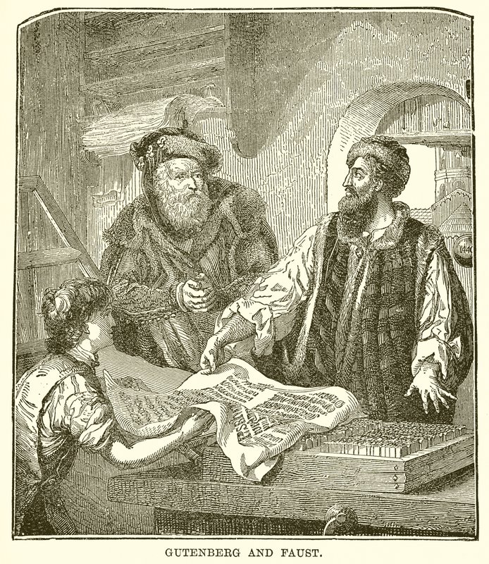 Gutenberg og Faust af English School