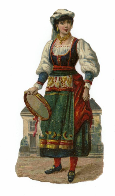 Sigøjner kostume af English School