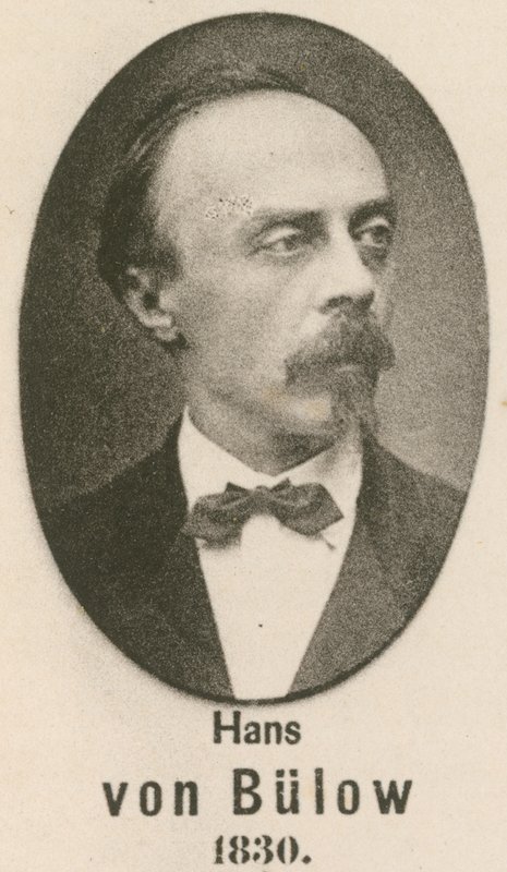 Hans von Bulow (gravering) af English School