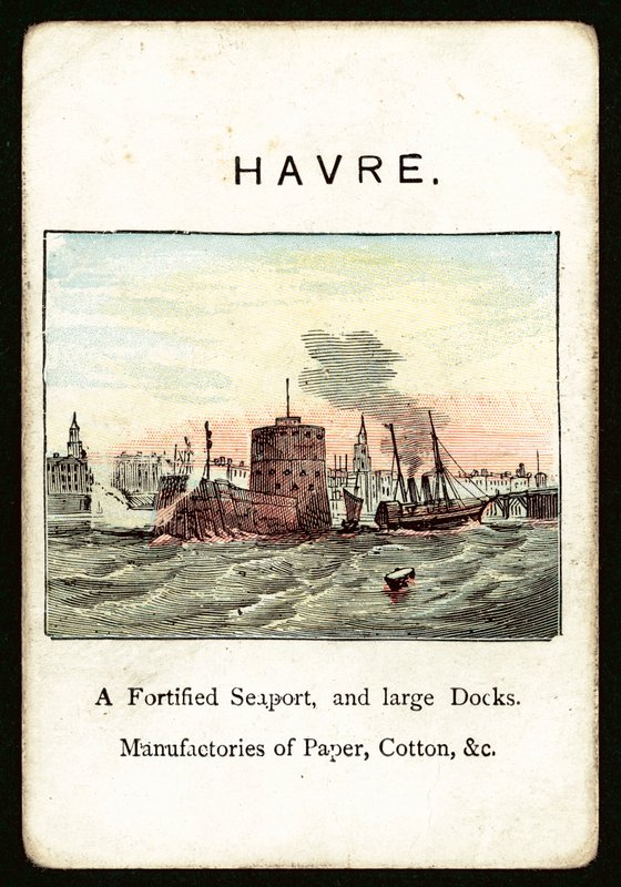 Havre (farve litho) af English School