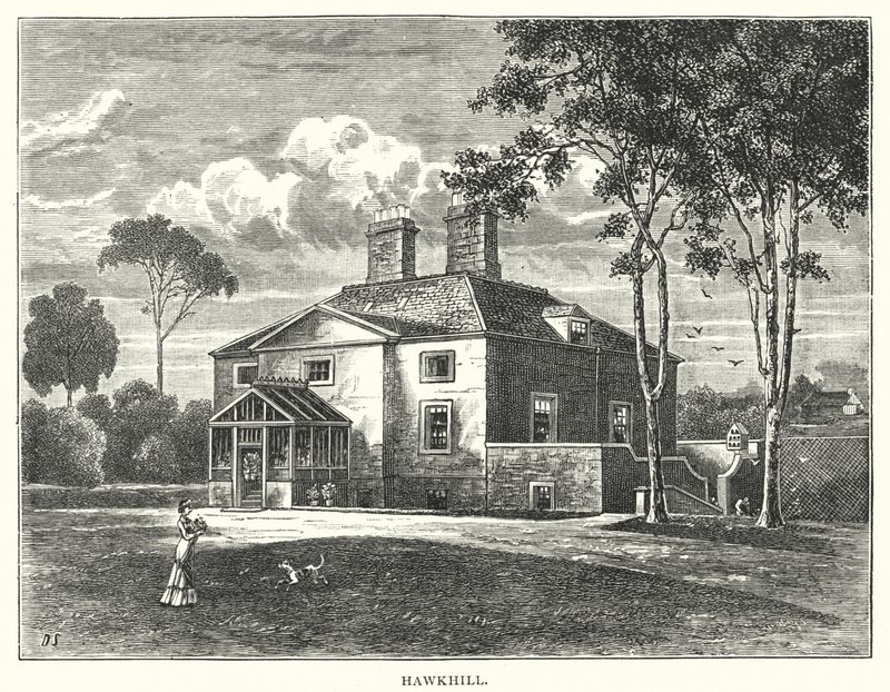 Hawkhill (gravering) af English School