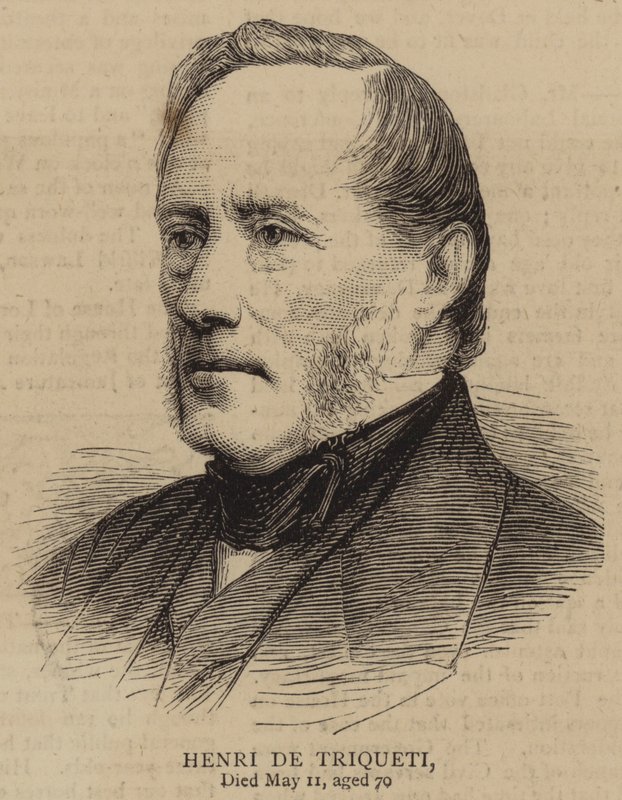 Henri de Triqueti (gravering) af English School