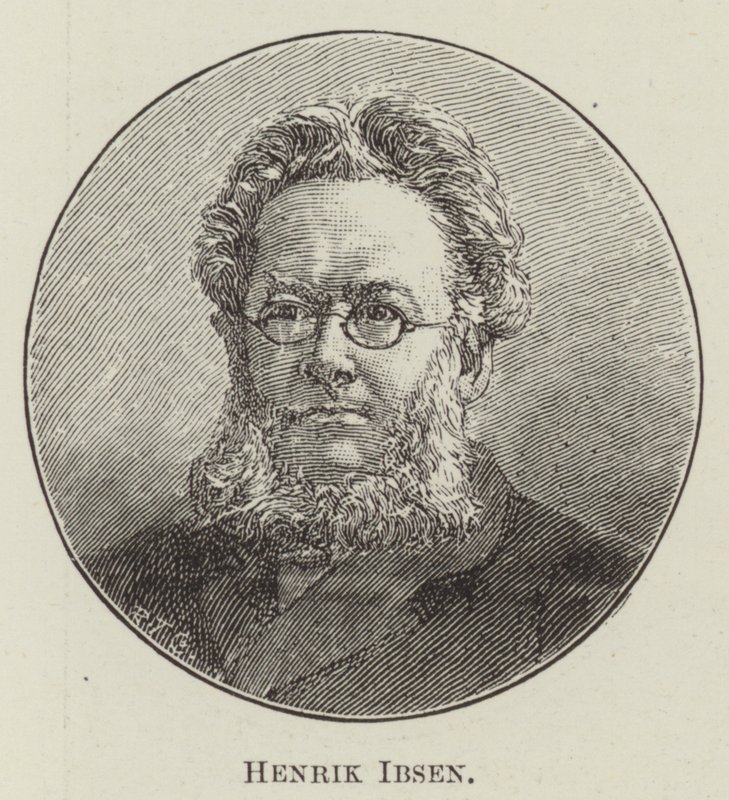 Henrik Ibsen (stik) af English School