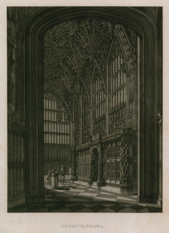 Henry 7th Chapel, Westminster Abbey, London af English School
