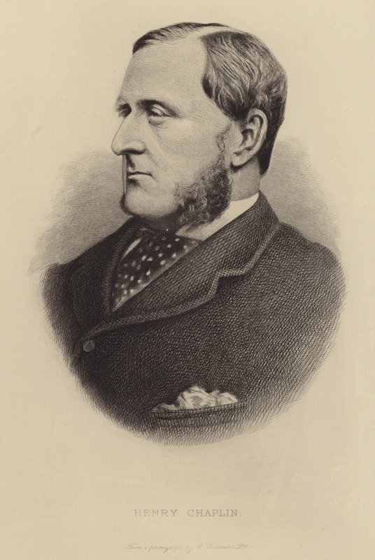 Henry Chaplin af English School